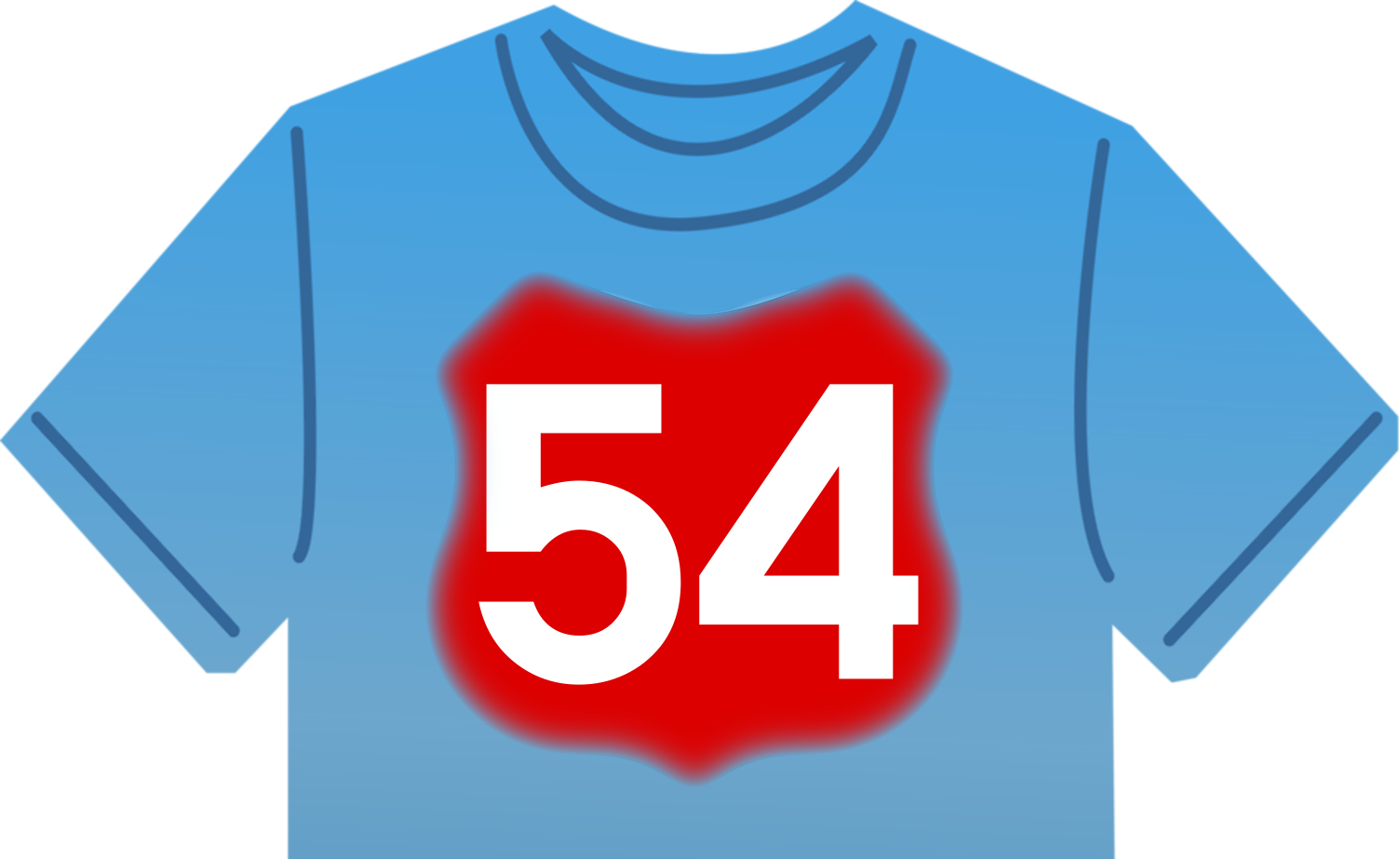 Heading West - Short Sleeve Cartoon (1504x923), Png Download