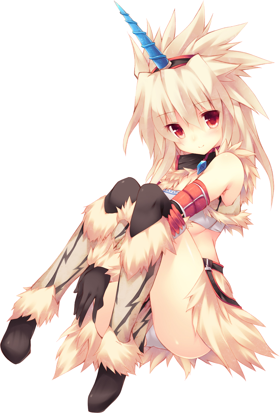 0024tw - Monster Hunter Kirin Girl (923x1360), Png Download