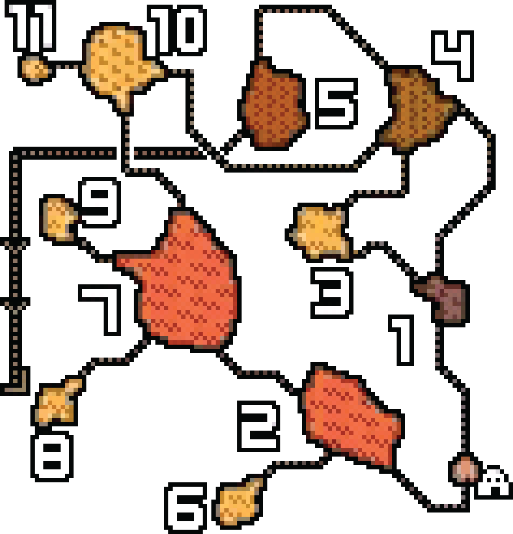Map - Mhgen Dunes Secret Area (2000x2000), Png Download