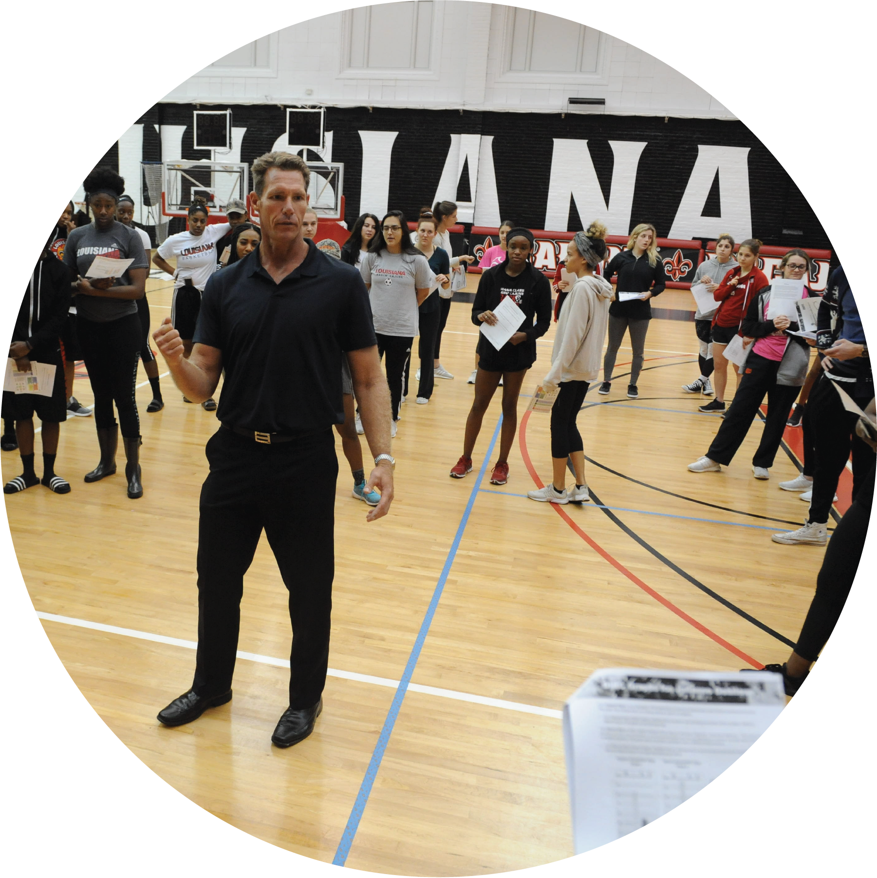 Bo Hanson Of Athlete Assessments Travelled To Lafayette - Sports (1801x1802), Png Download