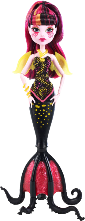 Great Scarier Reef - Mattel Brands A Divisio Monster High Great Scarrier (411x750), Png Download