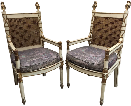 Neoclassical - Chair (736x460), Png Download
