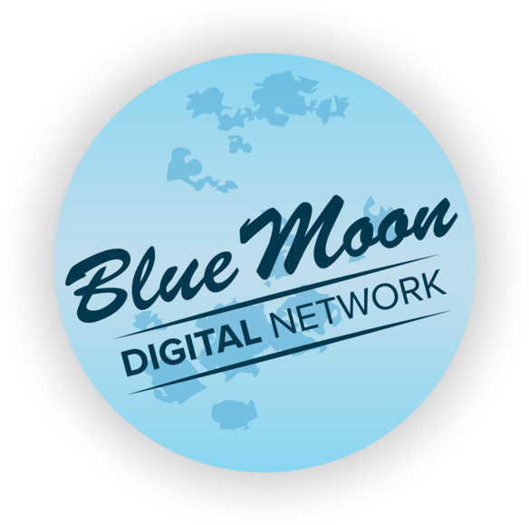 Blue Moon Digital Network - Superior Bat (600x599), Png Download