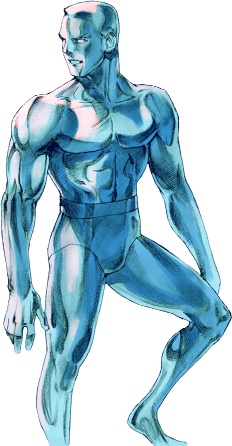 Iceman Profile - Bengus Comic (500x900), Png Download