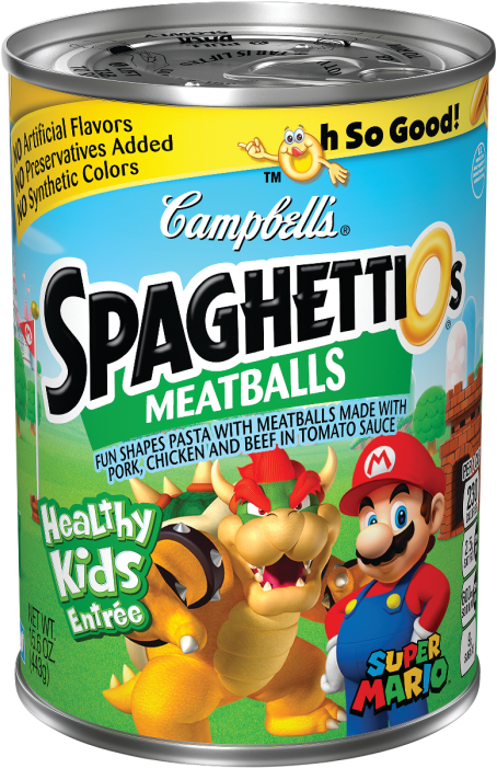 Spaghettios® Super Mario Bros - Super Mario Spaghettios (700x700), Png Download