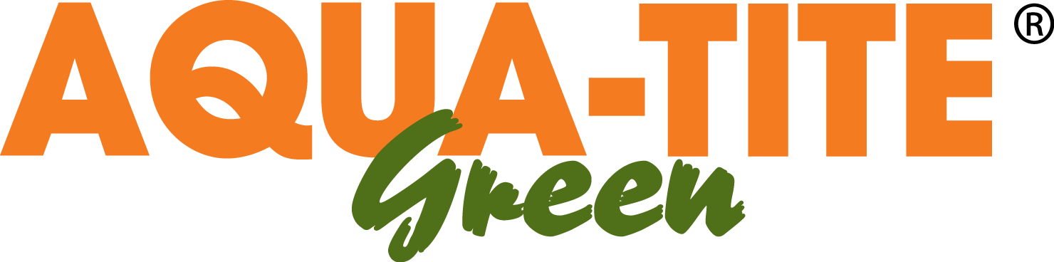 Aqua-tite® Green Is A Premium Grade Water Repellent - Illustration (1480x368), Png Download