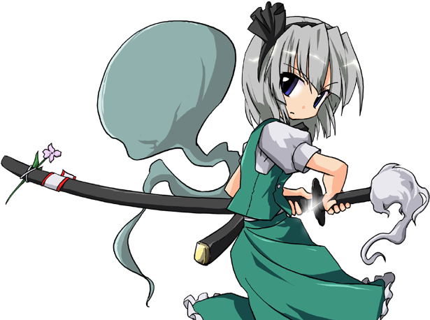 Youmu Konpaku Photo B Yom 00 (620x600), Png Download