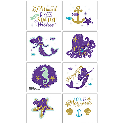 Stickers - Mystical Mermaid - Mermaid Stickers (500x680), Png Download