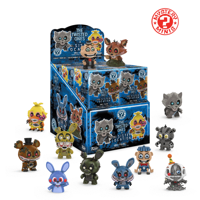 Funko Mini-figures Mystery Minis - Fnaf Mystery Minis Series 3 (700x700), Png Download