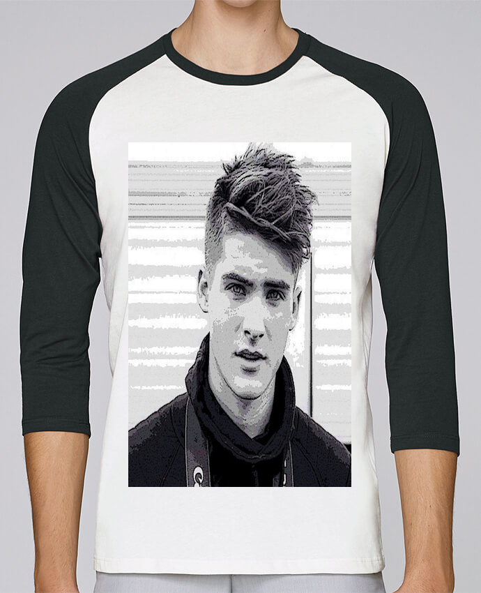 T-shirt Stanley Stella Baseball Col Rond Unisex Cody - Stanley&stella Stanley Leads T-shirt Fairwear (690x850), Png Download