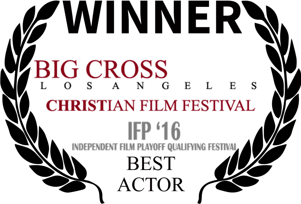 Bigcross Winner Best Actor Black Laurel - Film Festival Logo Png (1000x728), Png Download