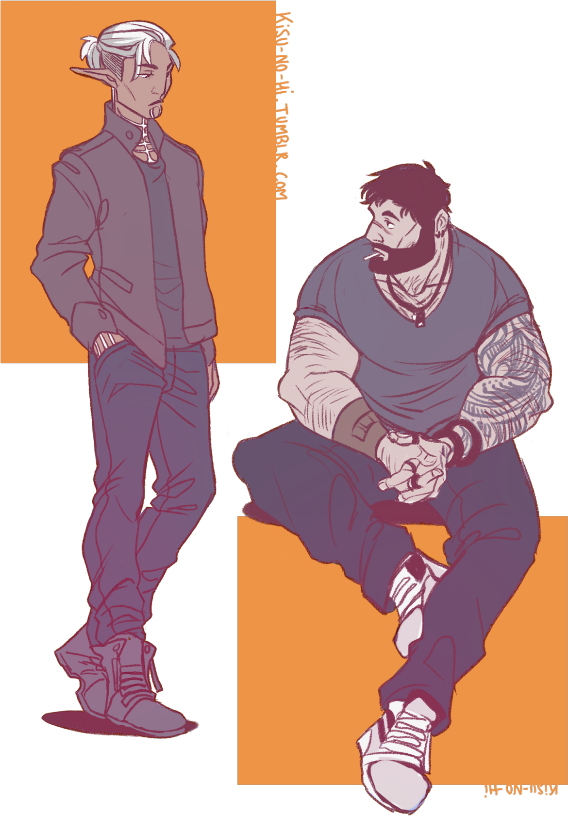 Dragon Age Hawke, Dragon Age Origins, Dragon Age - Dragon Age Fenris Modern (1280x1699), Png Download
