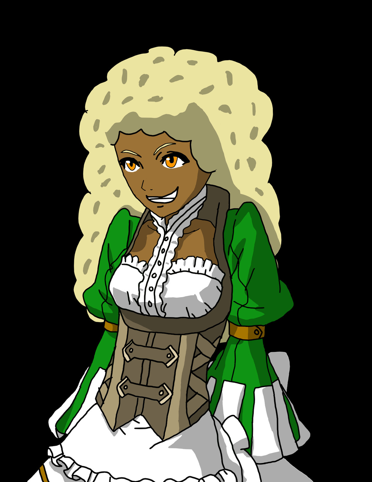 War Cleric Ashley - Illustration (1236x1600), Png Download