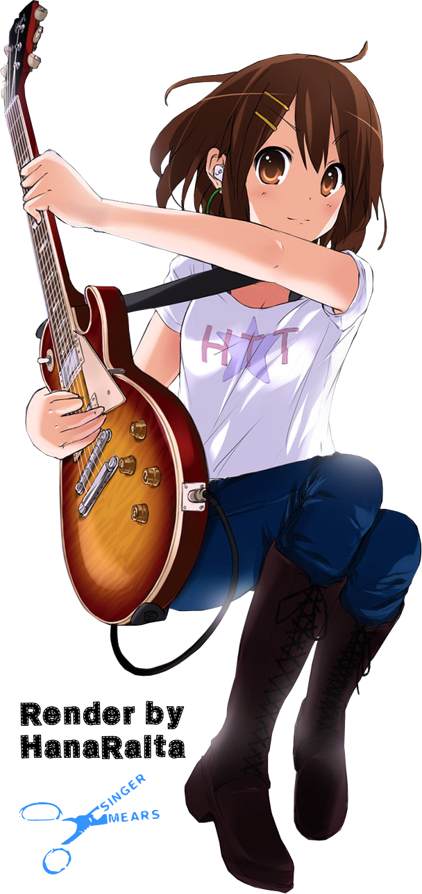 Hirashawa Yui - Yui Hirasawa Render (608x1286), Png Download