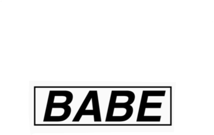 Babe Png Pngtumblr Pngs Stick - Png Stickers (800x800), Png Download
