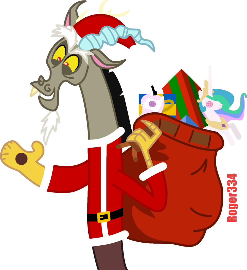 Vector Clothes Santa - Hearth's Warming Eve Discord (940x1024), Png Download