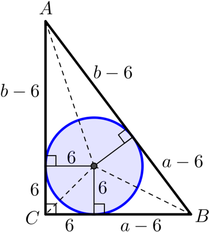 We Have Been Asked About The Specific Case Where R=6 - Triangle (599x614), Png Download