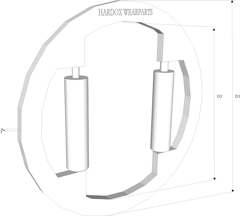 Saw Mill Wear Parts Saw Mill Shroud - Sawmill (1336x835), Png Download