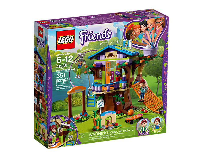 Mia's Tree House - Lego Friends (947x532), Png Download