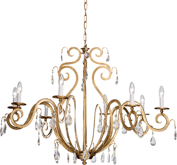 Precedente - Chandelier (600x561), Png Download