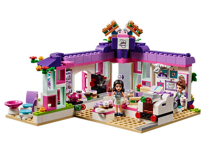 Emma's Art Cafe - Lego 41336 (947x532), Png Download