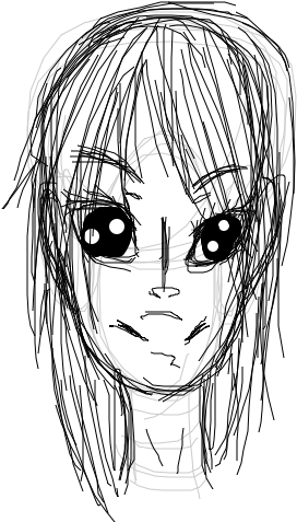 Kg G - Sketch (768x866), Png Download