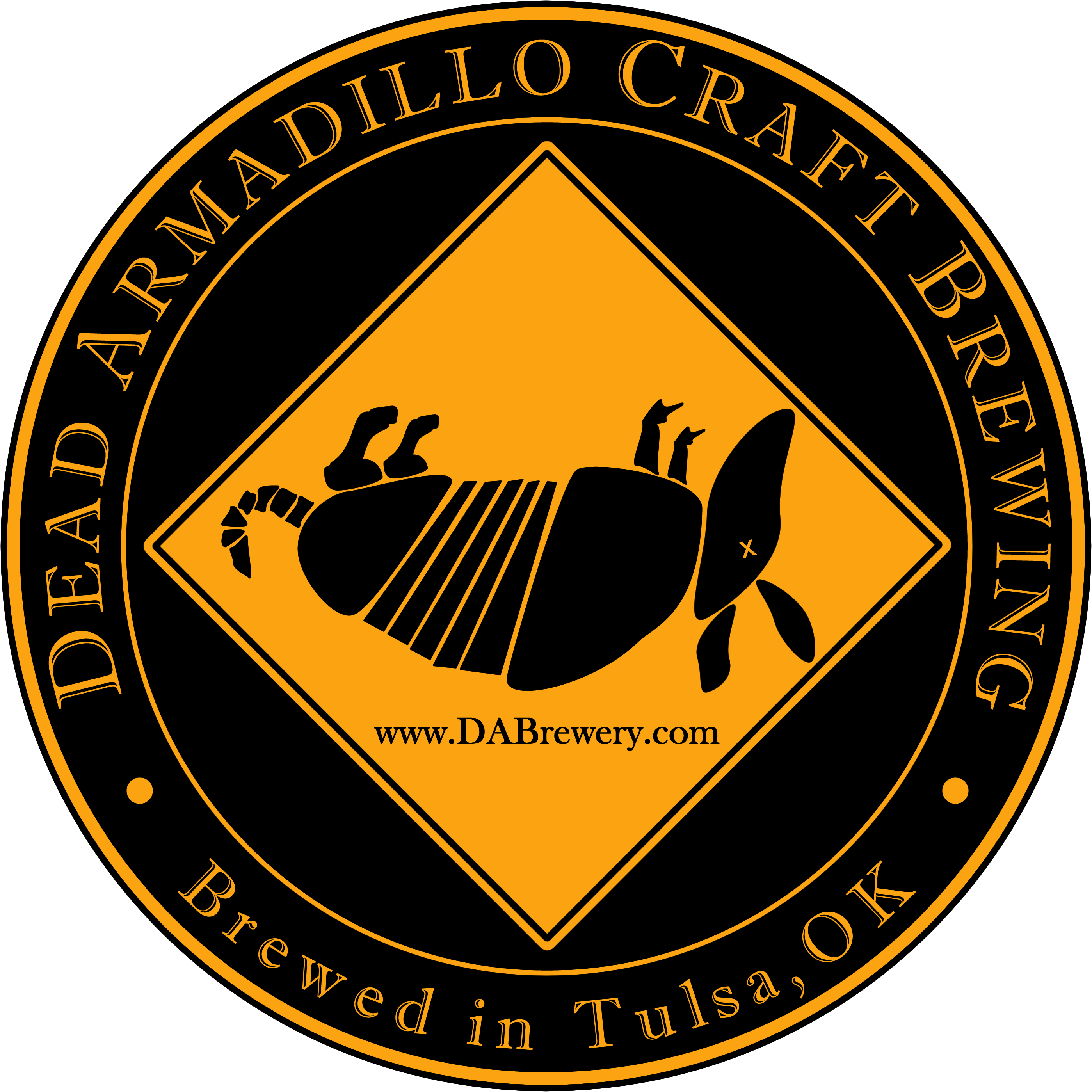 Oklahoma Brewery Sponsor Dead Armadillo Brewery - Dead Armadillo Beer (2798x2798), Png Download