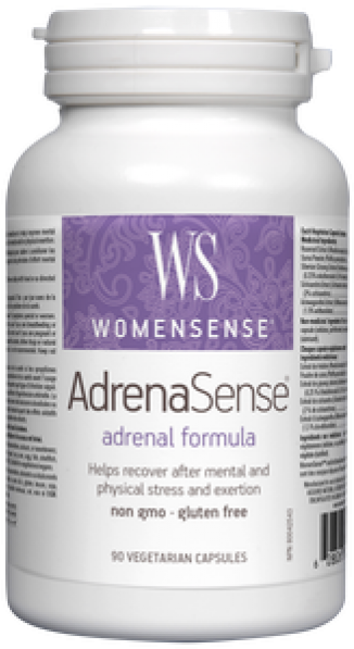Women Sense Adrena Sense 90 Vegi Capsules - Natural Factors Big Friends Probiotics (600x600), Png Download