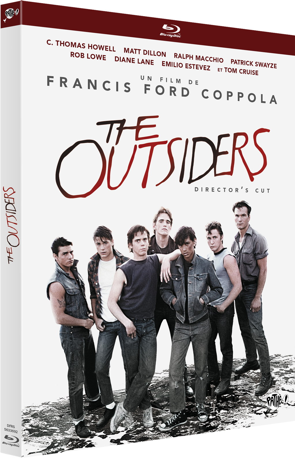 The Outsiders Blu-ray - Outsiders Movie Online (1210x1707), Png Download