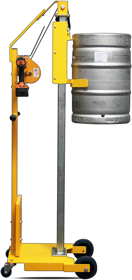 617-beer (2337) - Beer Keg Lifter (457x948), Png Download