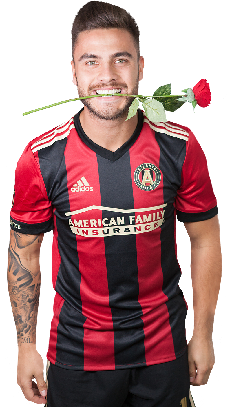 Héctor Villalba - Atlanta United - Atlanta United Valentine's Day (1024x1536), Png Download