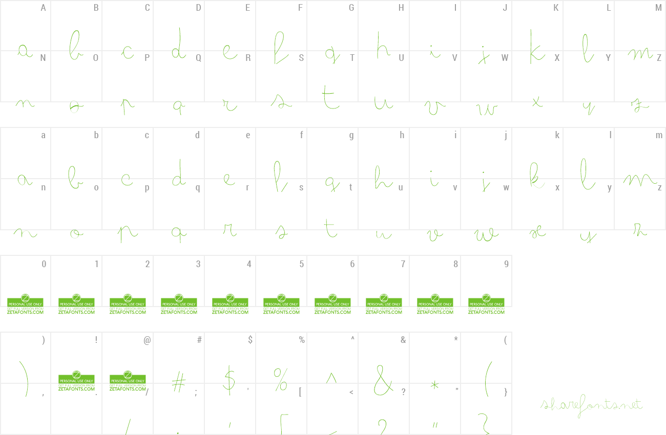 Font Bimbo Preview (1300x850), Png Download