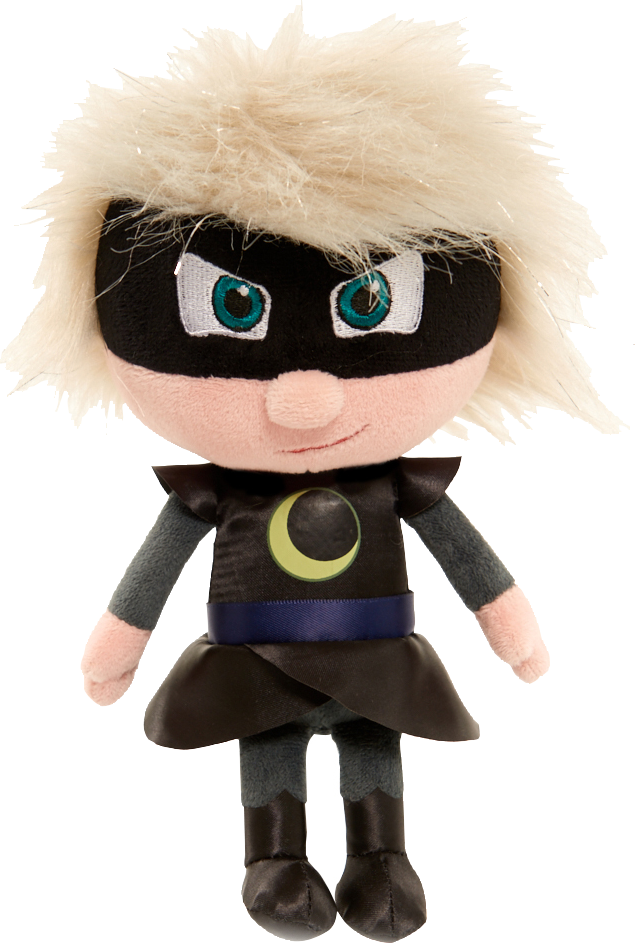 Pj Masks Beans Mini Plush Asst, E, , Large - Pj Masks Plush Luna Girl (635x944), Png Download