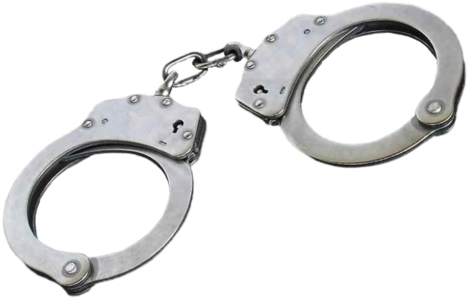 Png Royalty Free Download Handcuff Sticker By Kunge - Handcuffs (1024x1024), Png Download