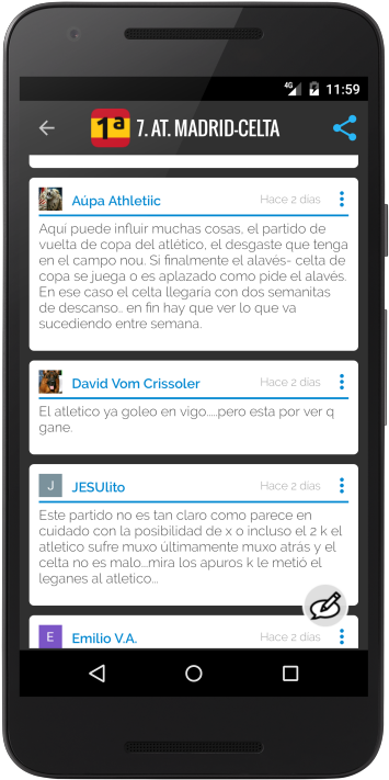 Únete A Nuestra Red Social Y Comenta Los Partidos Con - Ios Toast Message (450x771), Png Download