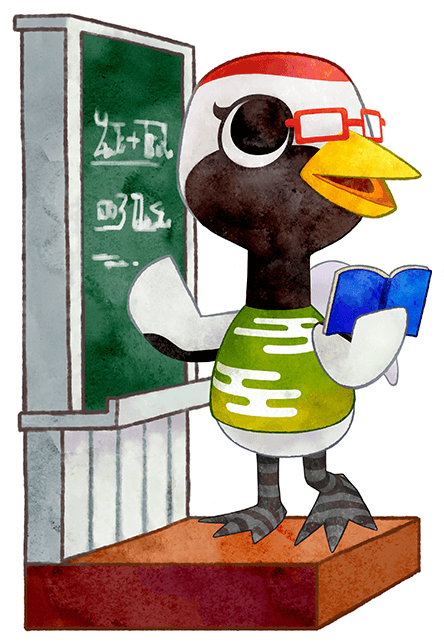 Gladys - Animal Crossing Cartoons Birds (596x646), Png Download