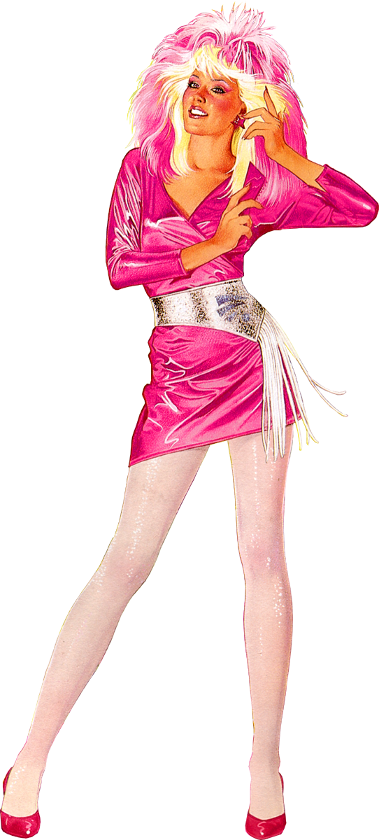 Jem - Rock Backstager - 01 - Jem And The Holograms Outfit (542x1200), Png Download