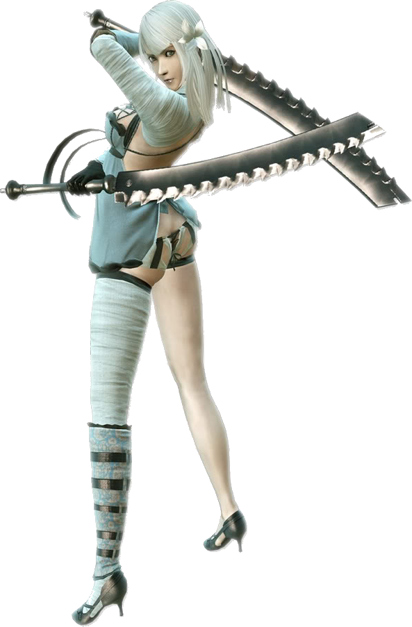 Kaine Nier Kainé - Nier Automata Ishida Sui (593x903), Png Download
