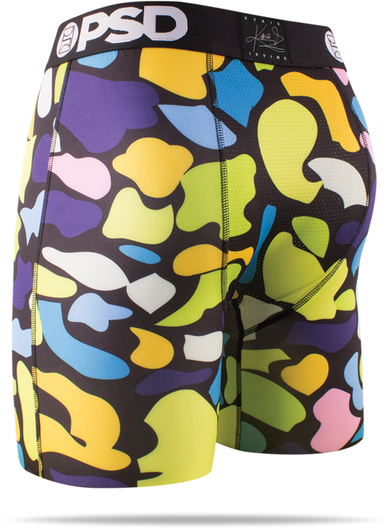 Baeface Camo - Kyrie Irving - Board Short (800x800), Png Download