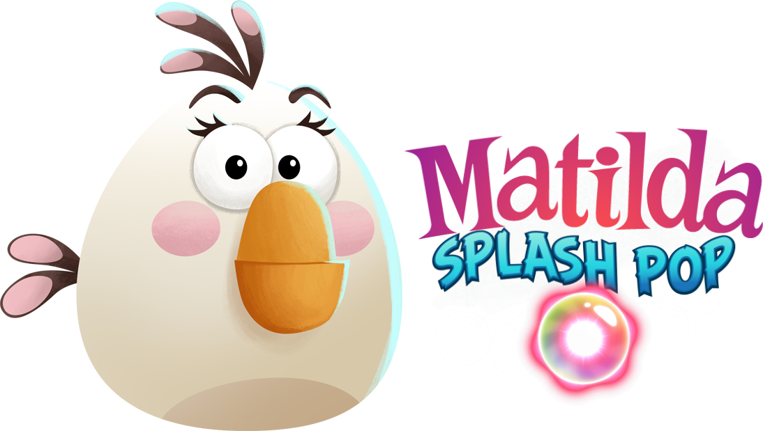 Matilda's Splash Pop Changes The Color Of The Close - Angry Birds Pop Matilda (1094x619), Png Download