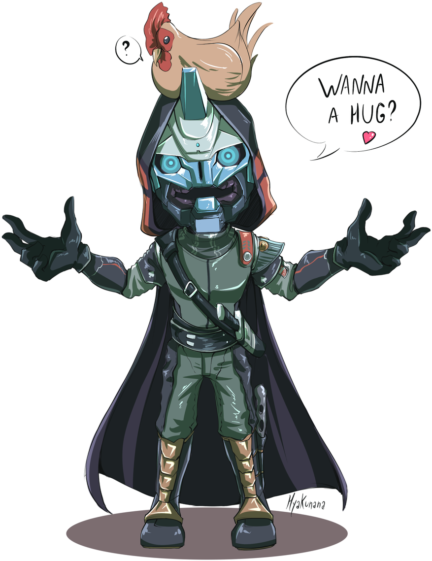 Bungie On Twitter - Cayde 6 Wanna A Hug (931x1200), Png Download