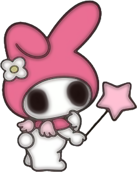My Melody Mymelody Sanrio Halloween Kawaii Japan Japane - My Melody And Kuromi (1024x1024), Png Download