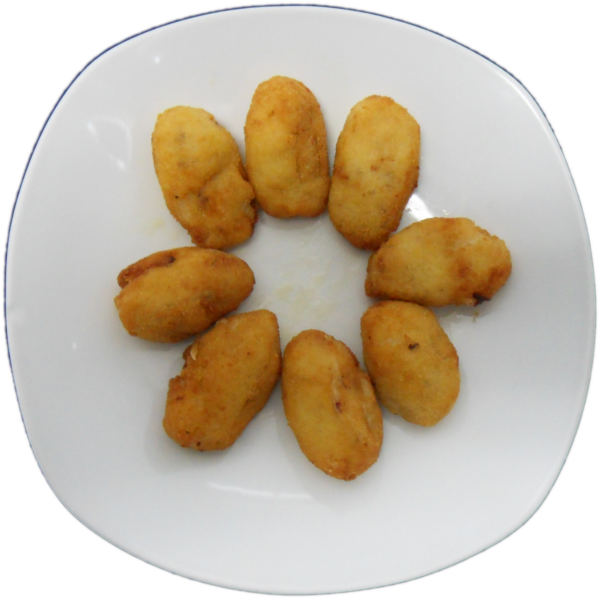 Croquetas Jamon Iberico - Jamón Ibérico (600x600), Png Download