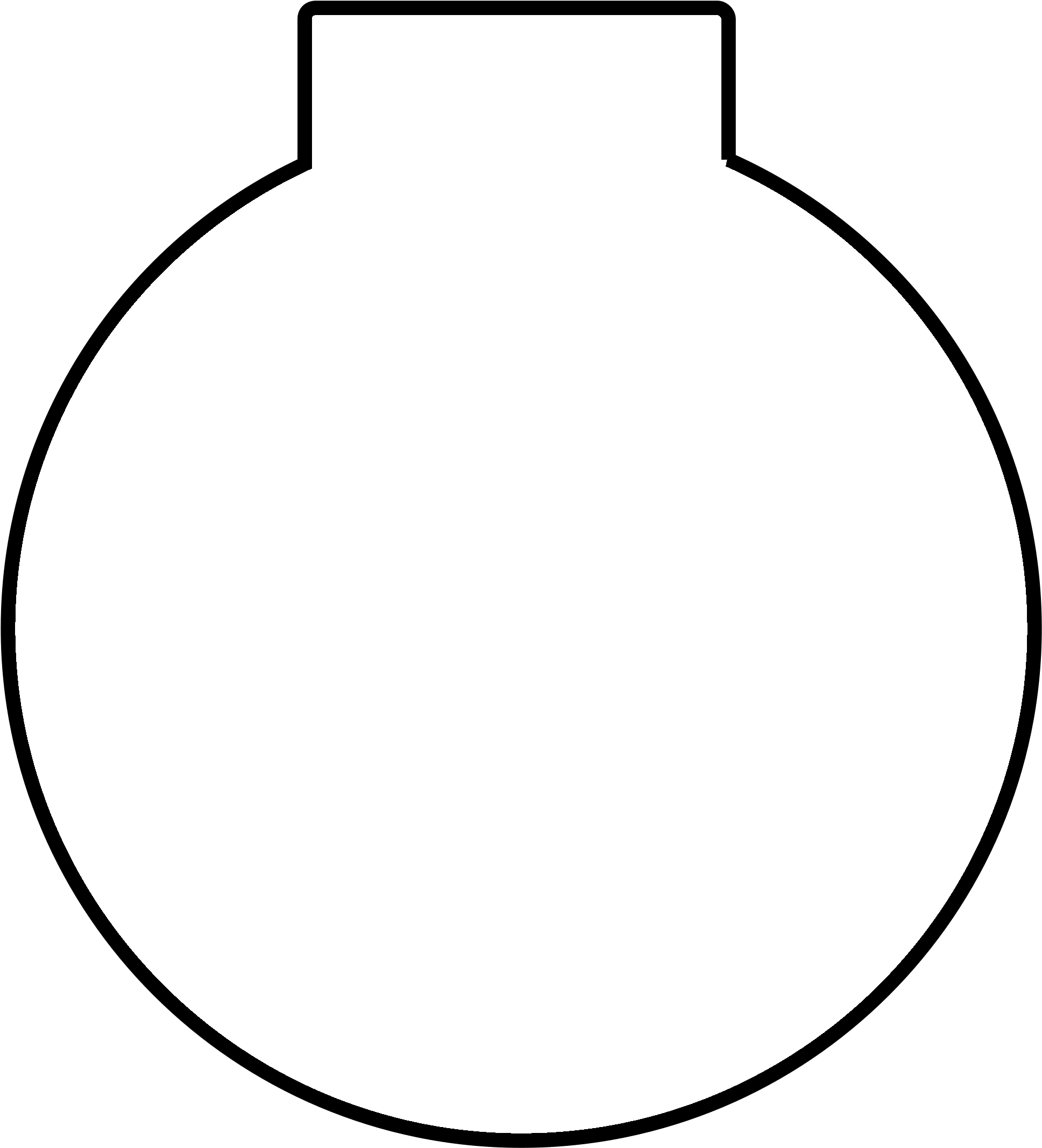 Tcs Logo Black And White - Egg Shape Template (2400x2400), Png Download