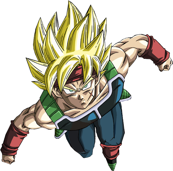 View Full Size Image - Dragon Ball Z Bardock Ssj (563x558), Png Download