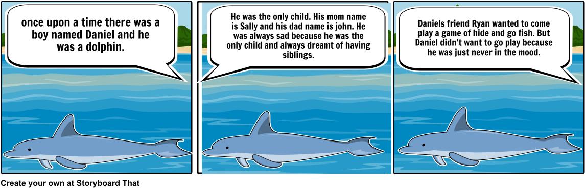 Daniel The Dolphin (1164x385), Png Download