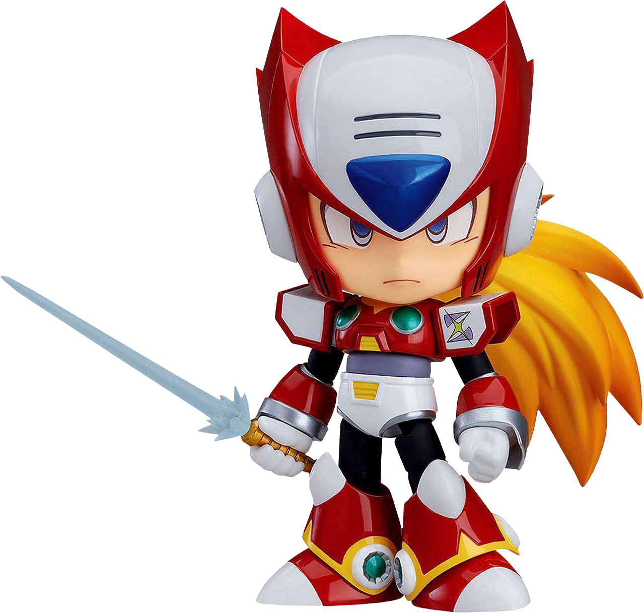 Megaman - Gsc Rockman Nendoroid (1279x1217), Png Download
