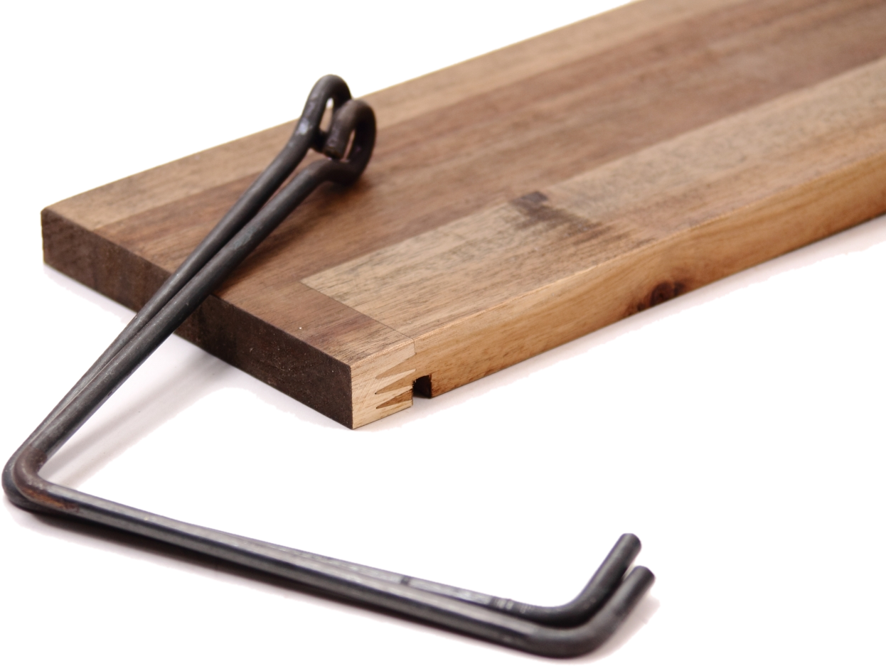 Solid Wood Shelf Made Of Acacia - Wood (1246x937), Png Download