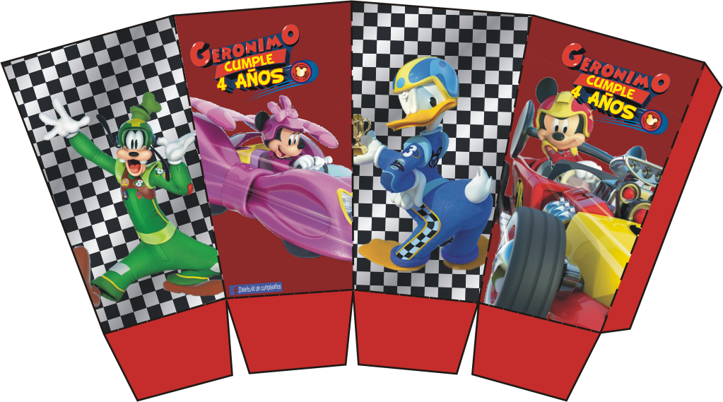 Download Hd Mickey Mouse And The Roadster Racers Jumbo Disney Mickey Roadster Racers 4 In 1 Puzzle Transparent Png Image Nicepng Com