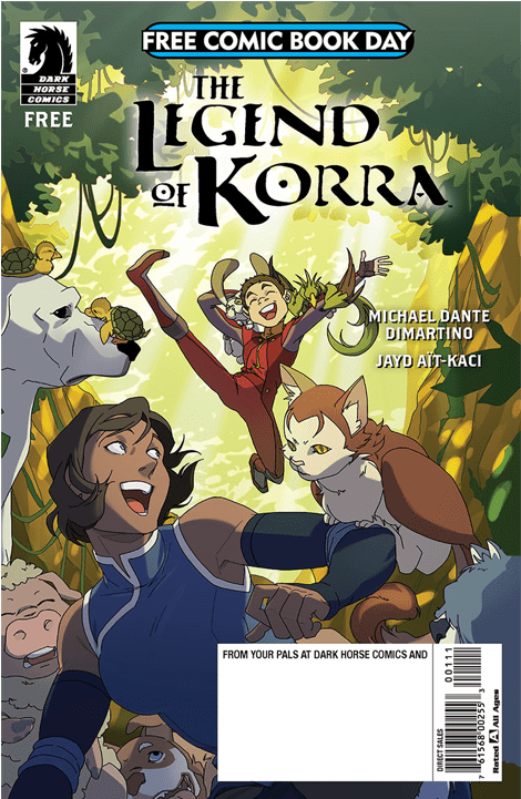 Legend Of Korra - Legend Of Korra Free Comic Book Day 2018 (680x720), Png Download